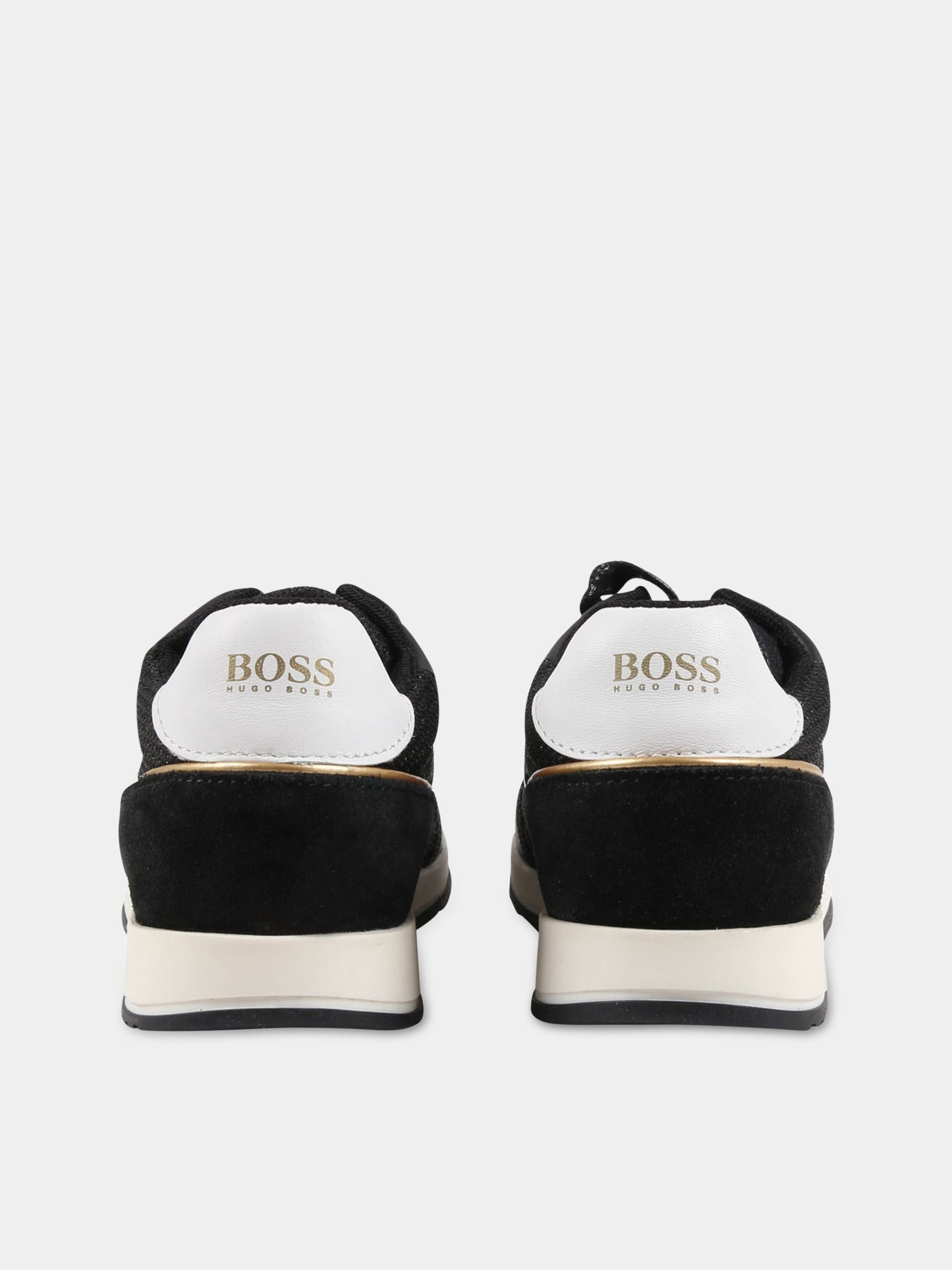 Sneakers nere per bambino con loghi,Hugo Boss,J29T57 09B