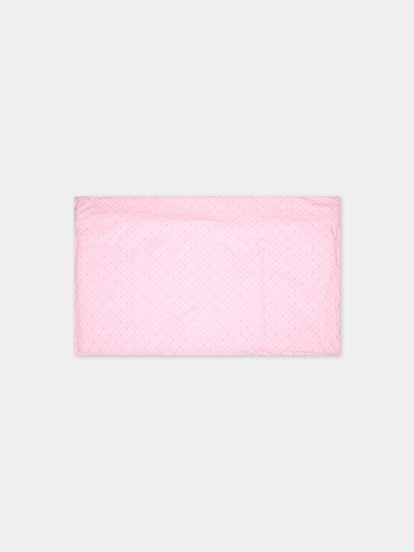 Set paracolpi rosa per neonata con occhiolini,Chiara Ferragni Homewear,CF117R