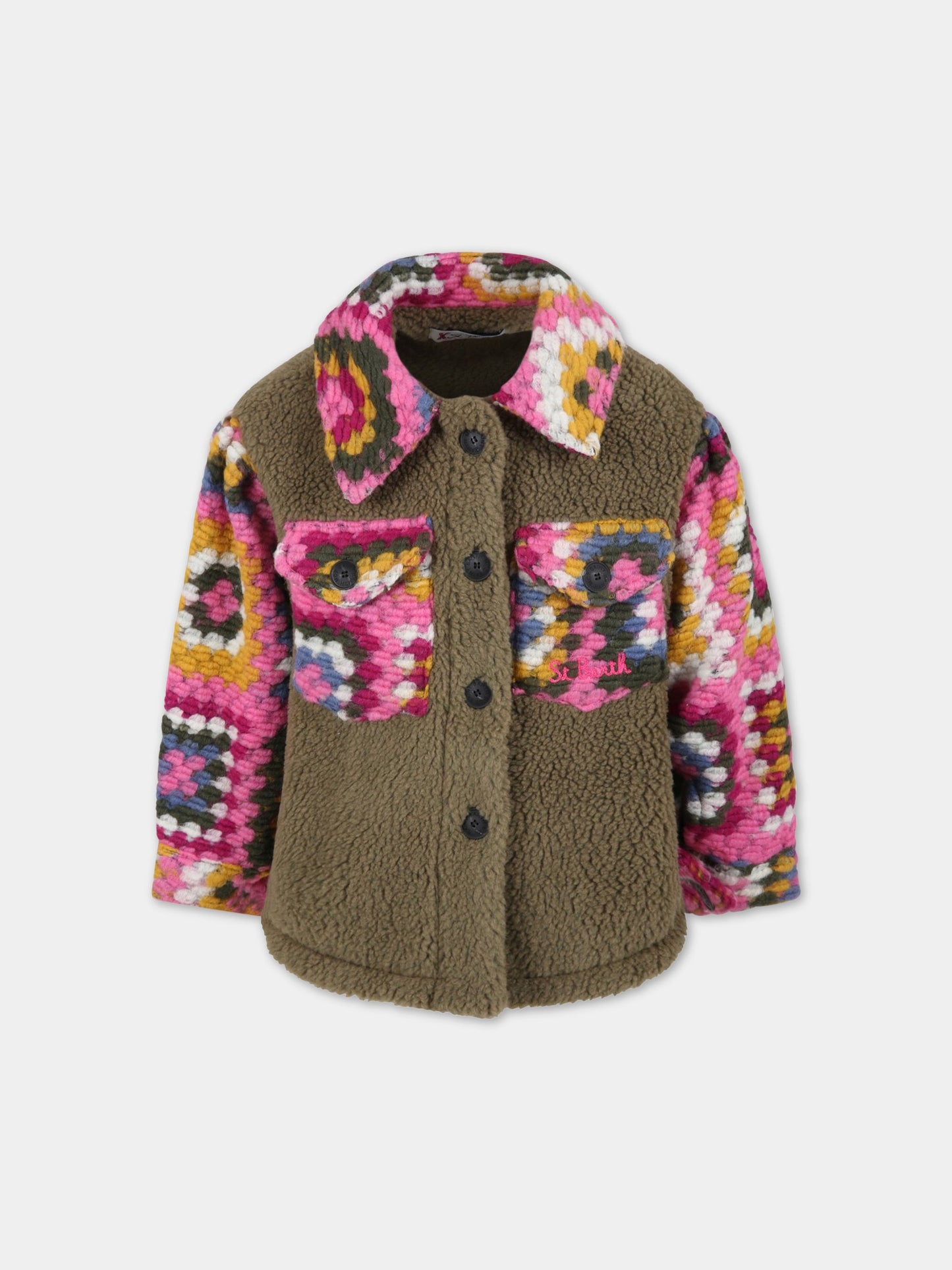 Cappotto verde per bambina,Mc2 Saint Barth,00320C