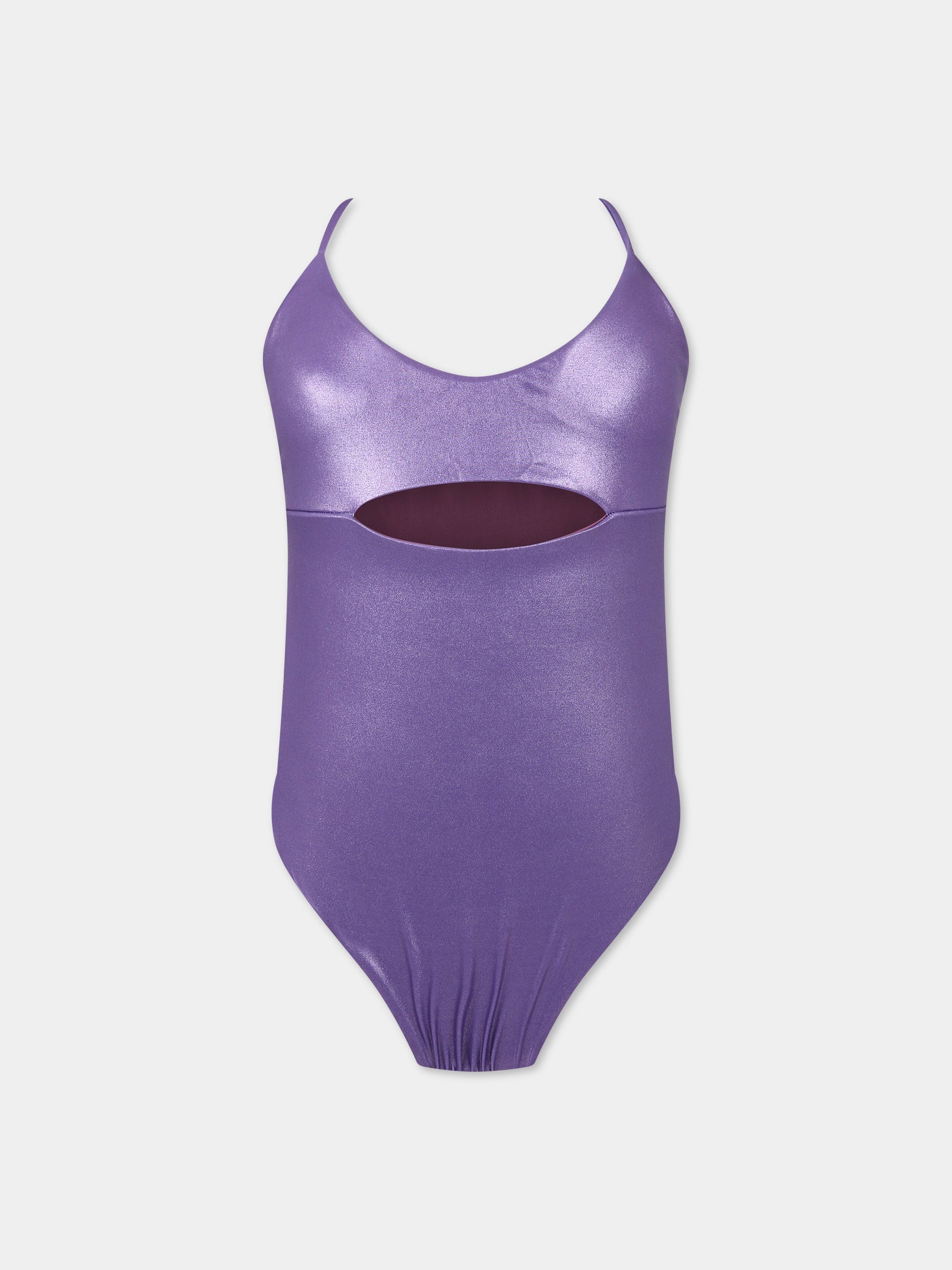 Costume viola da donna con logo,Matineè,CB4014 ISA LAMINA SPACE LILLA