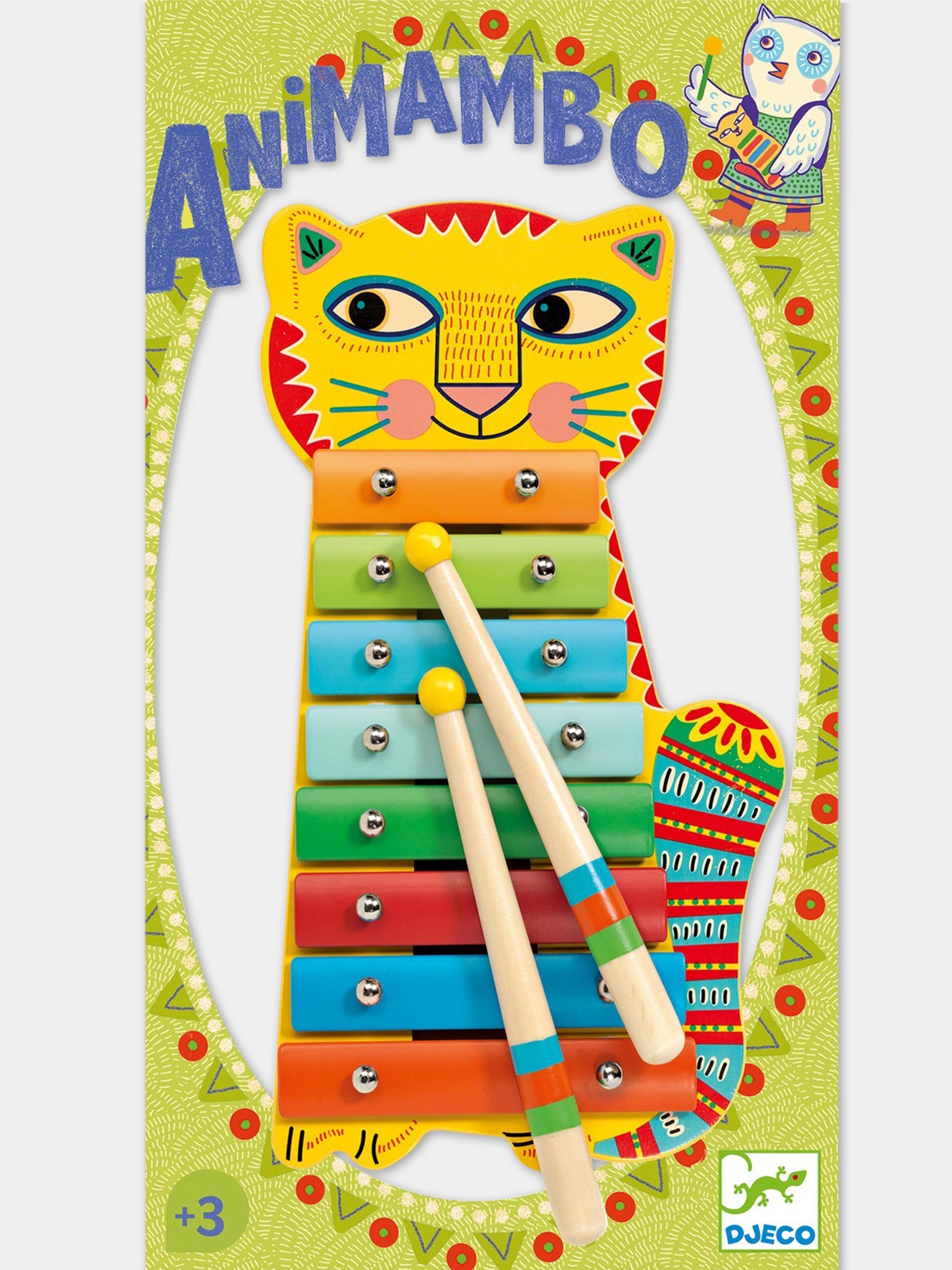 Xilofono multicolor per bambini,Djeco,DJ06002