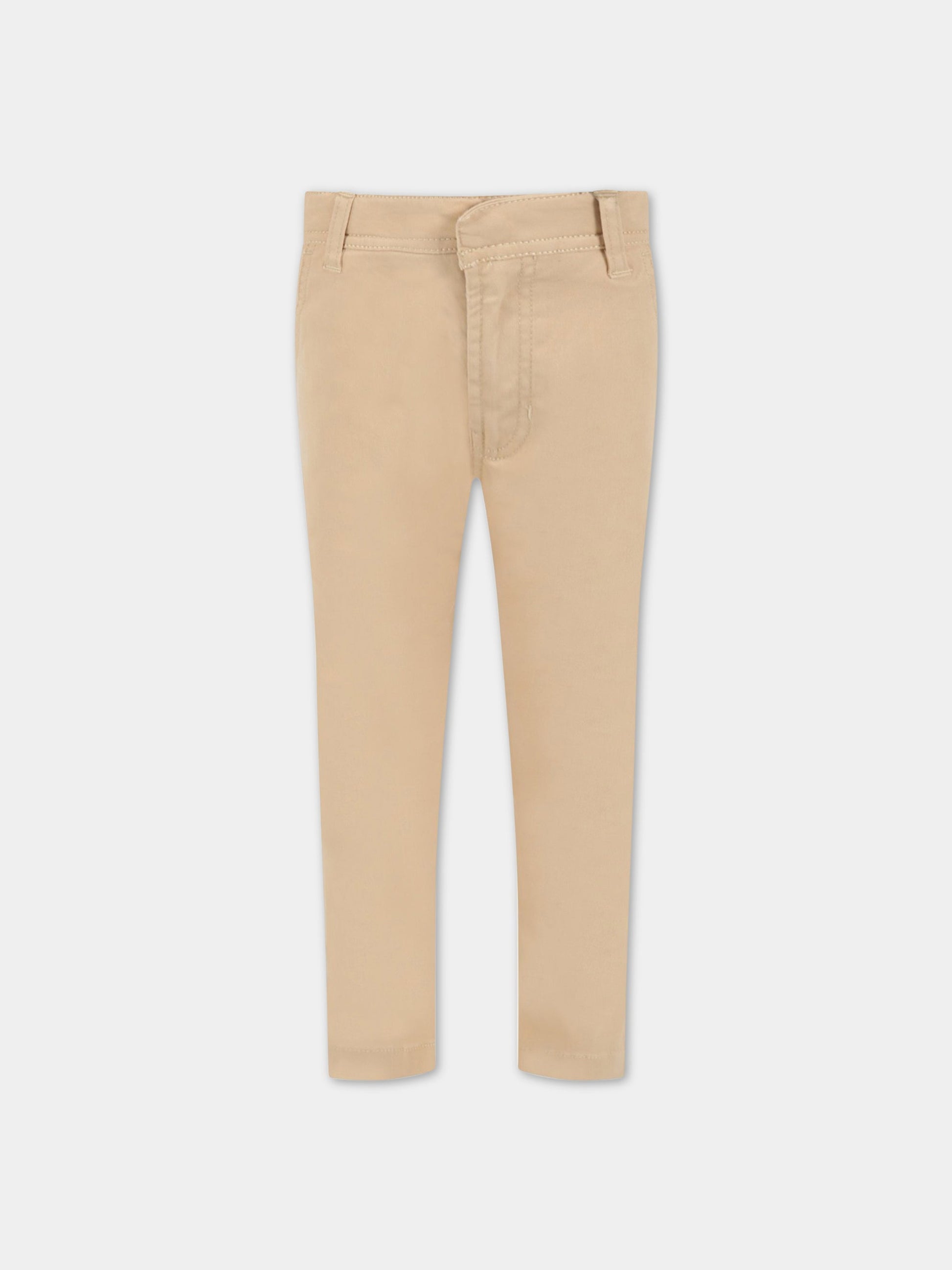 Pantalone biege per bambino,Timberland,T24C10 21D