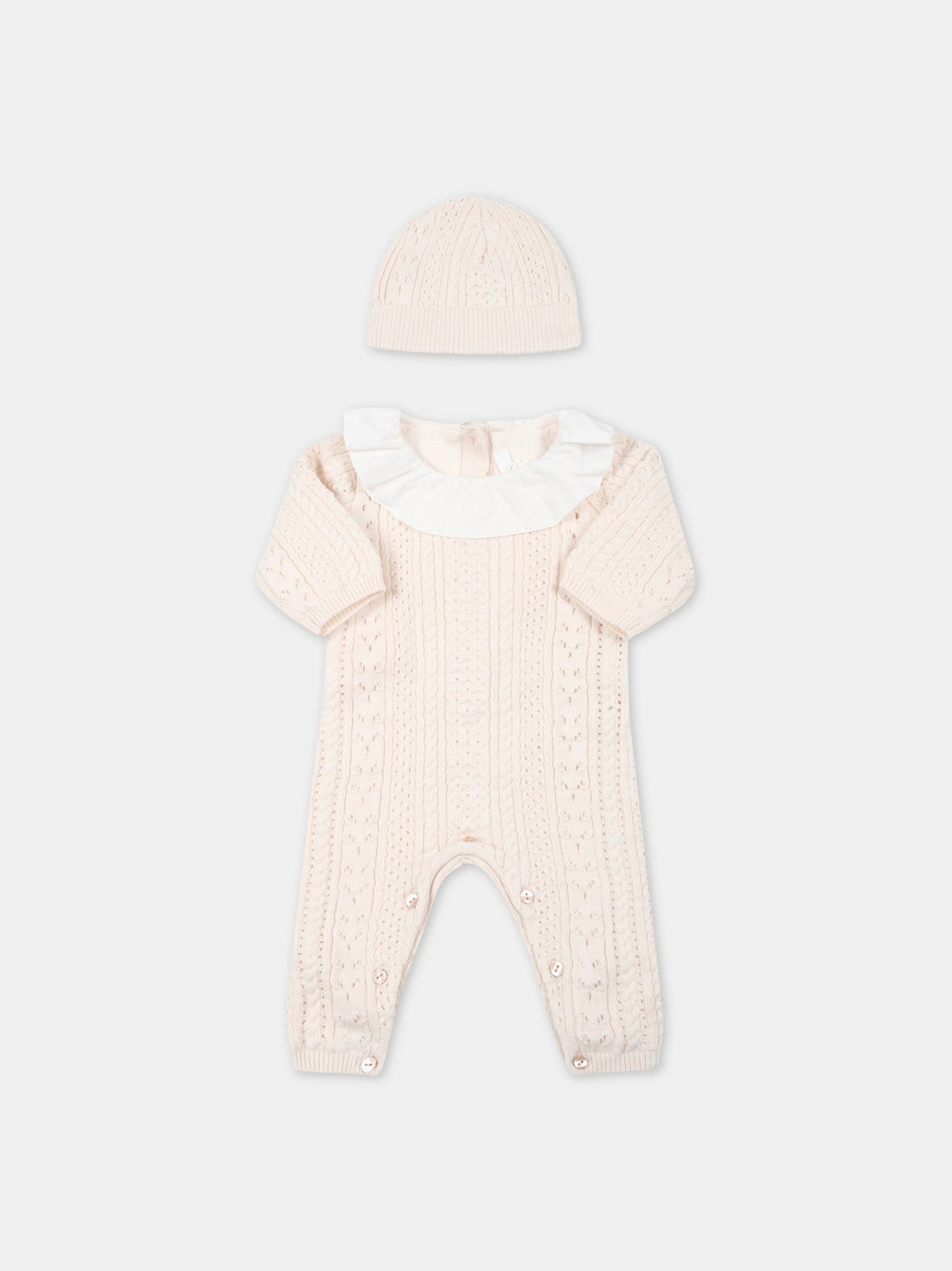 Set rosa per neonata,Chloé Kids,C98269 440