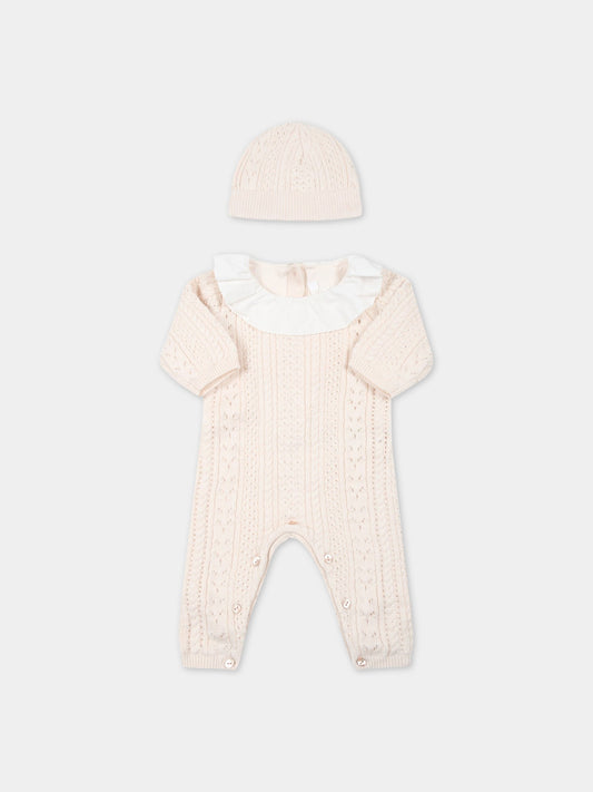 Set rosa per neonata,Chloé Kids,C98269 440