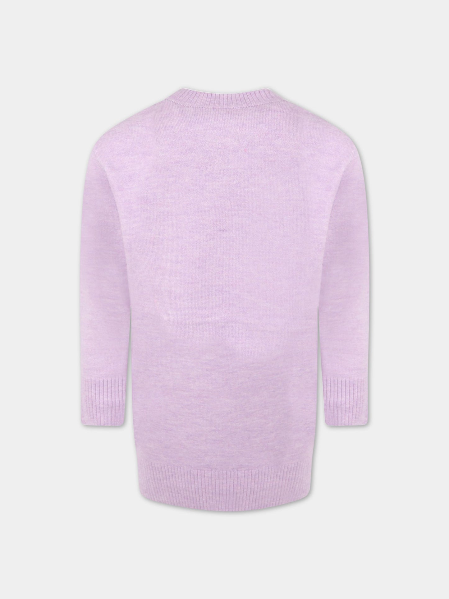 Vestito lilla per bambina,Billieblush,U12756 933