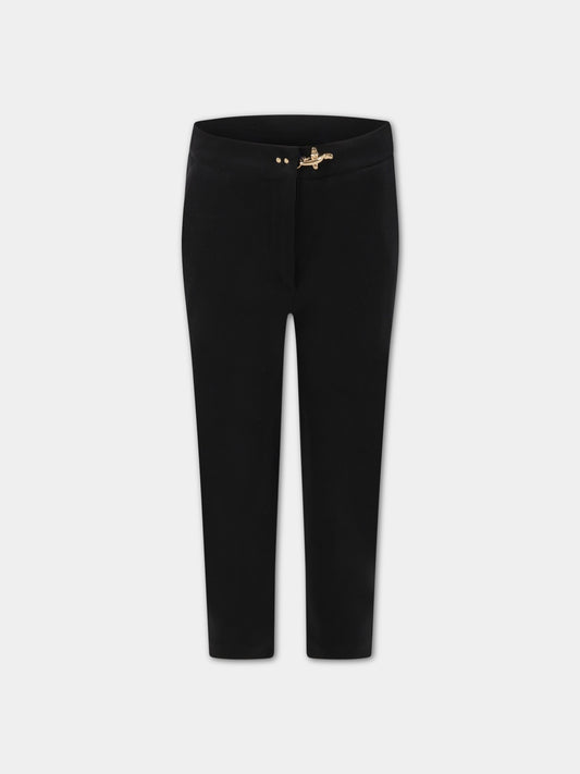 Pantalone nero per bambina,Fay Kids,5R6A71 J0035 930