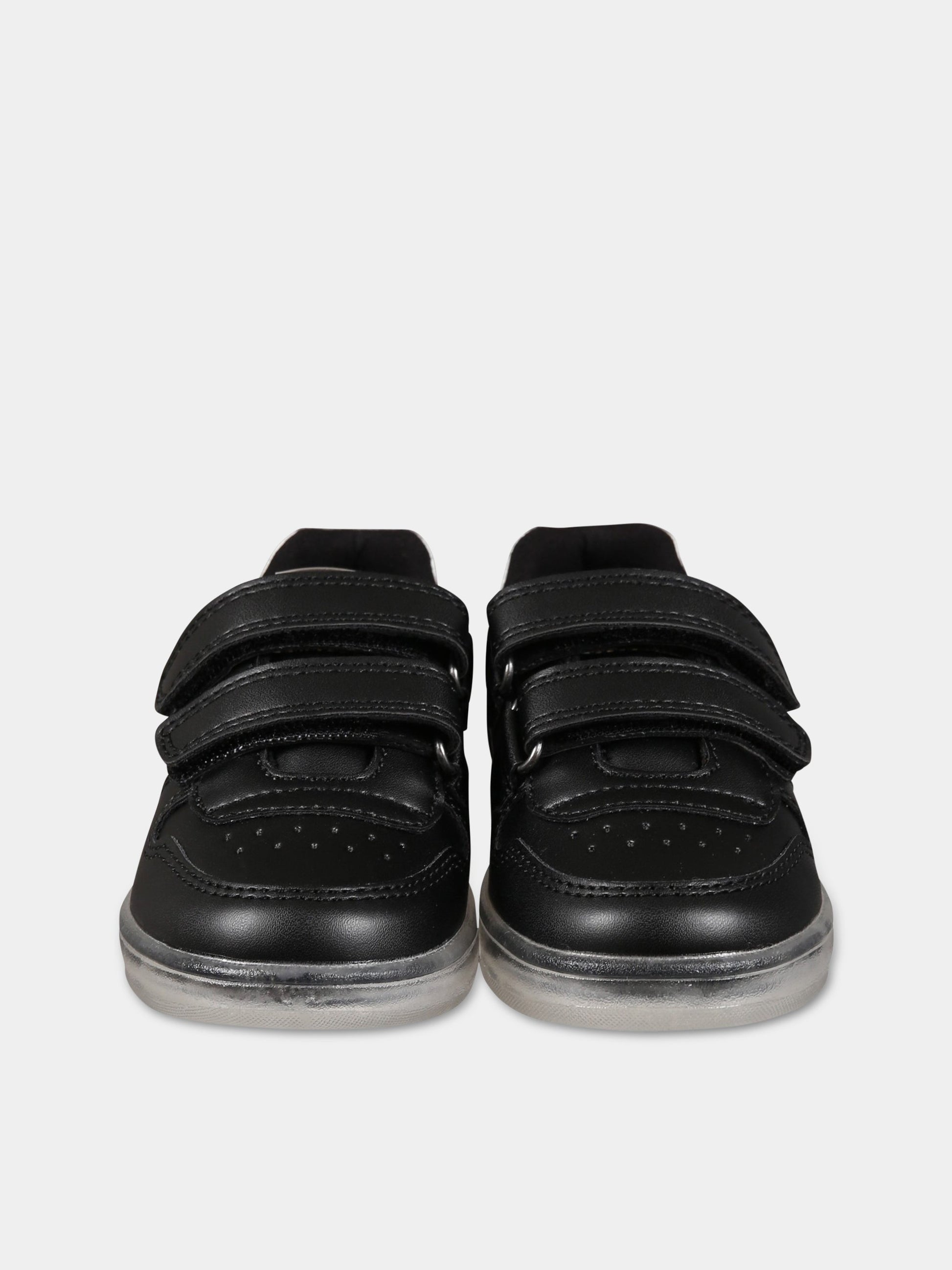 Sneakers nere per bambino con logo,Calvin Klein Kids,V1X9 80546 1355999