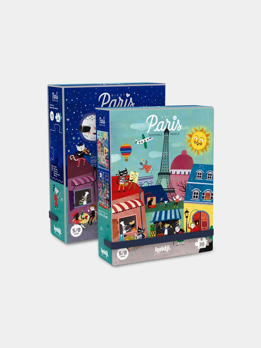 Puzzle multicolor per bambini con Parigi,Londji,PZ121U