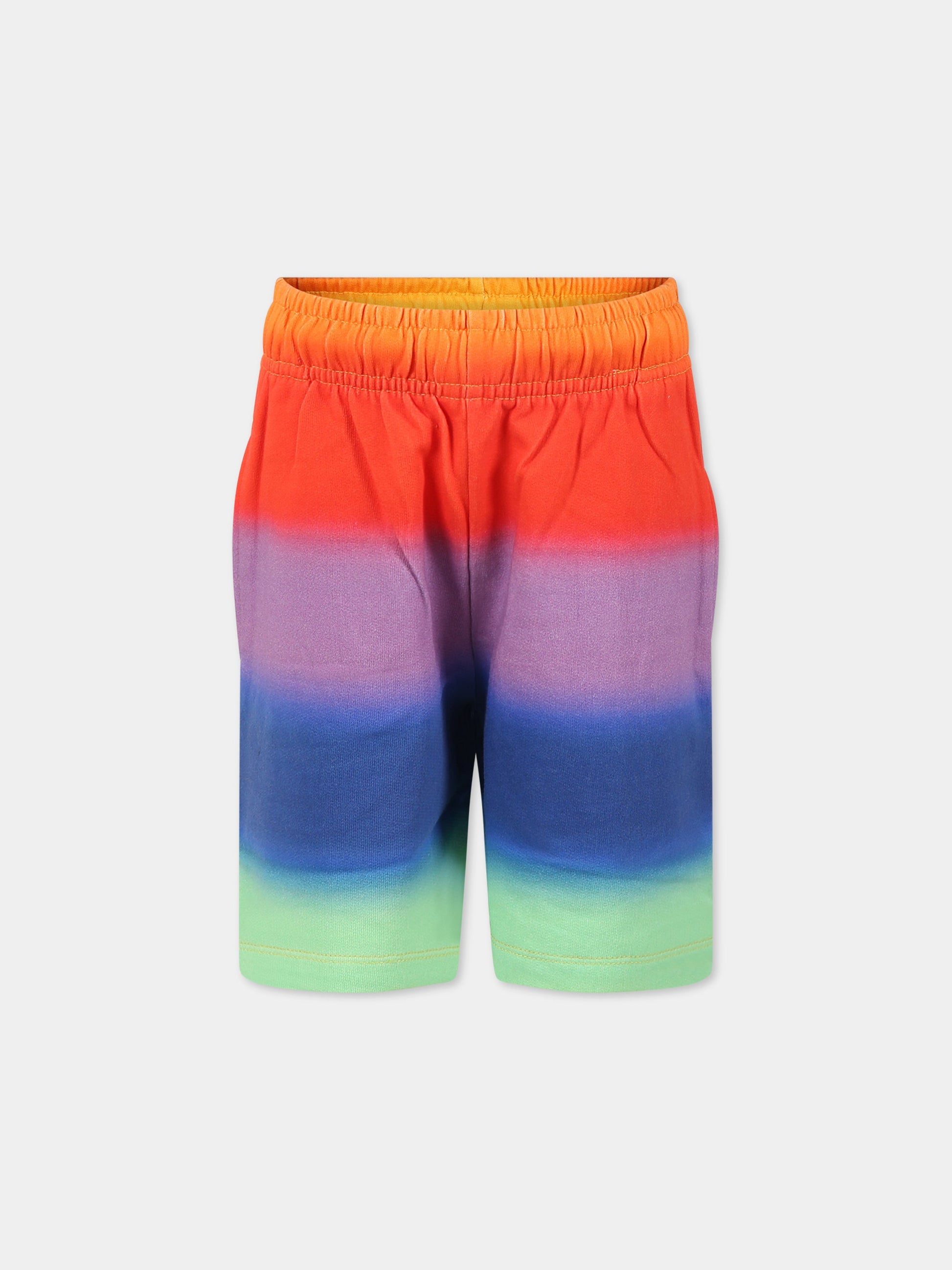 Short multicolor per bambini con logo,Molo,6W23H201 6847