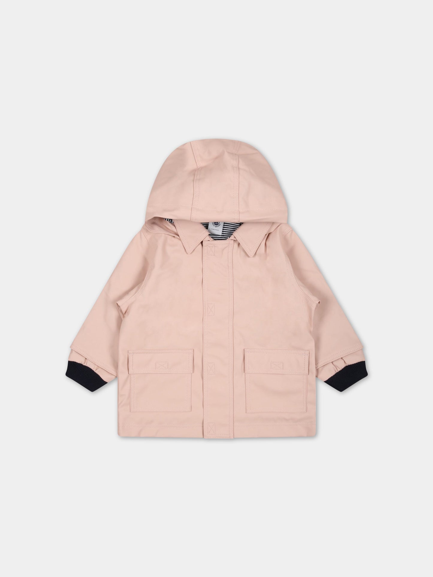 Impermeabile rosa per neonata,Petit Bateau,A072V SALINE