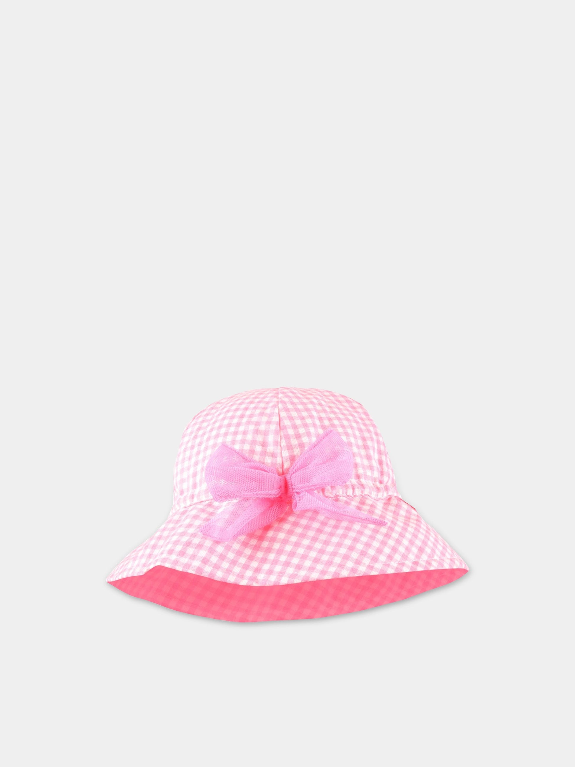 Cloche fucsia per neonata con fiocco,Billieblush,U01032 47T