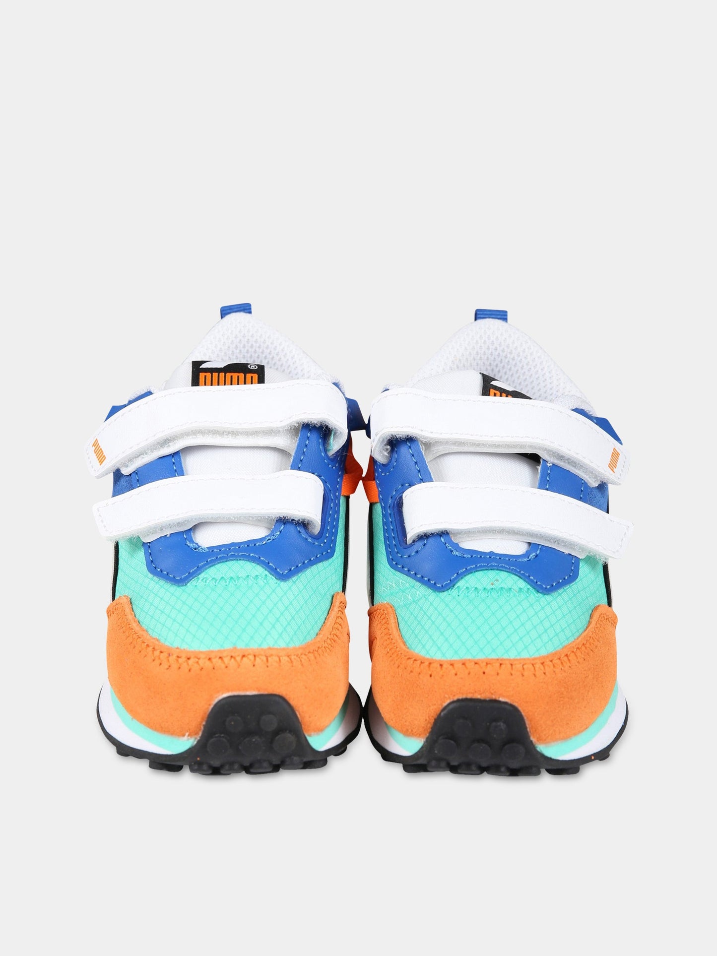 Sneakers multicolor per bambino con logo,Puma,387413 01