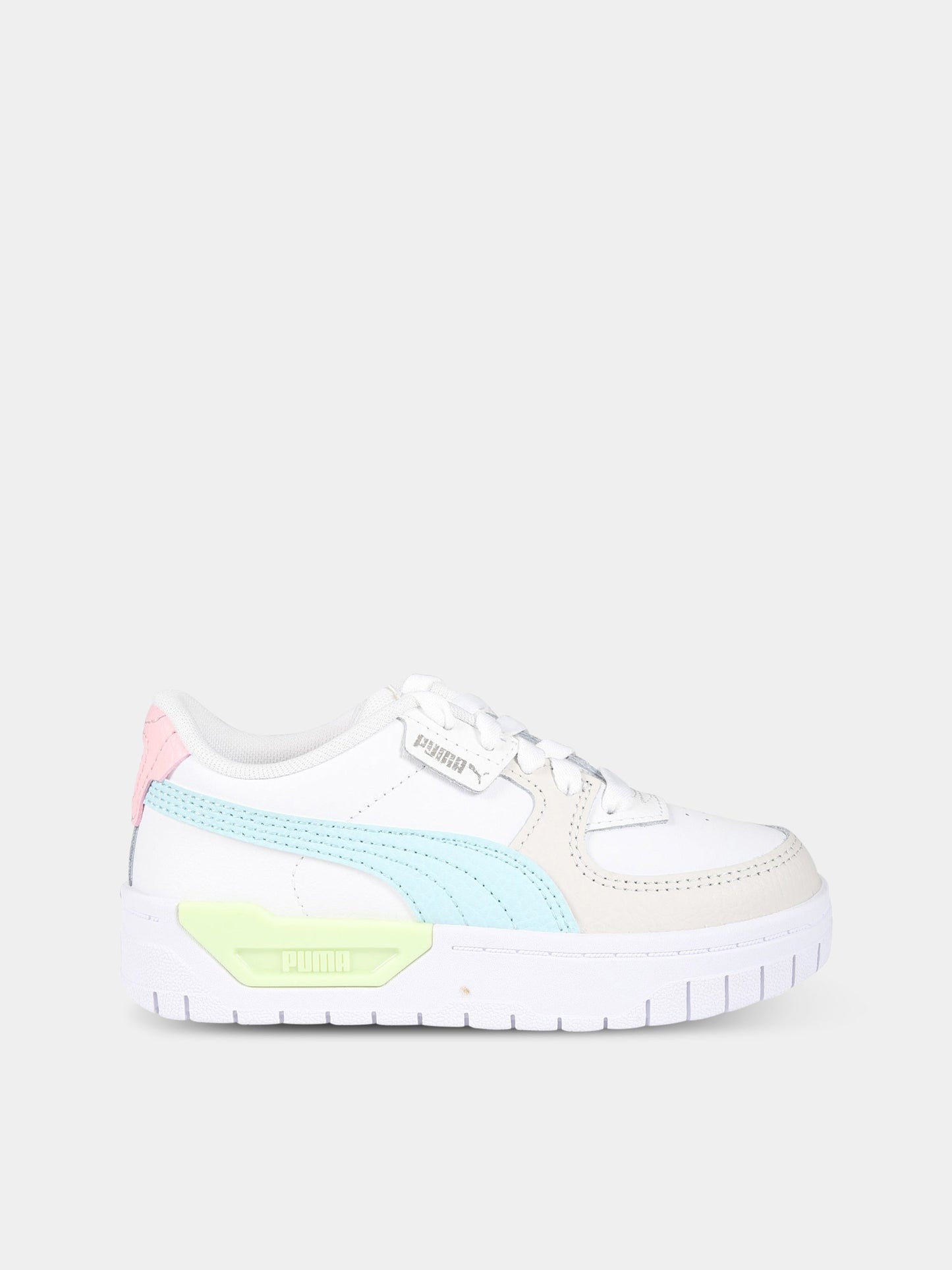 Sneakers multicolor per bambina con logo,Puma,388540 02